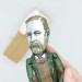 Bram Stoker famous gothic writer figurine, Gift for book lovers - Collectible doll