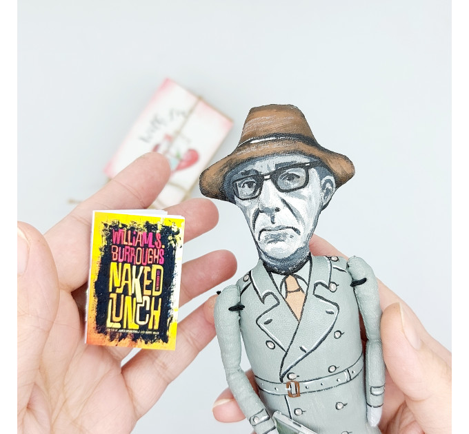 William Burroughs American writer, artist - Literary gift!