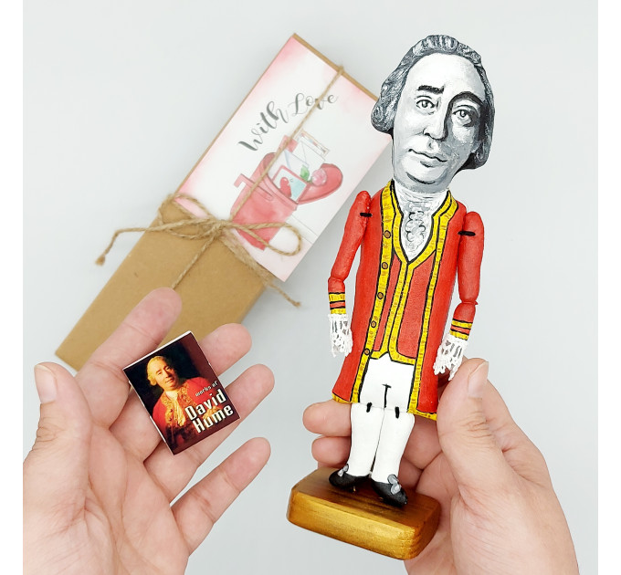 David Hume figurine, philosopher, historian, economist - Philosophical  scepticism - Philosopher gift!