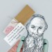 Leo Tolstoy figurine, famous writer - Reader gifts - Collectible doll