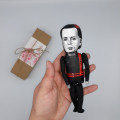 Gary Numan figure, English musician - Tubeway Army - 80s retro music - gift for 80s lover!