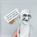 Mahatma Gandhi figure, Father of the Nation, indian activist - inspirational people!