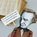 Immanuel Kant famous historical literary figure, German philosopher in the Age of Enlightenment