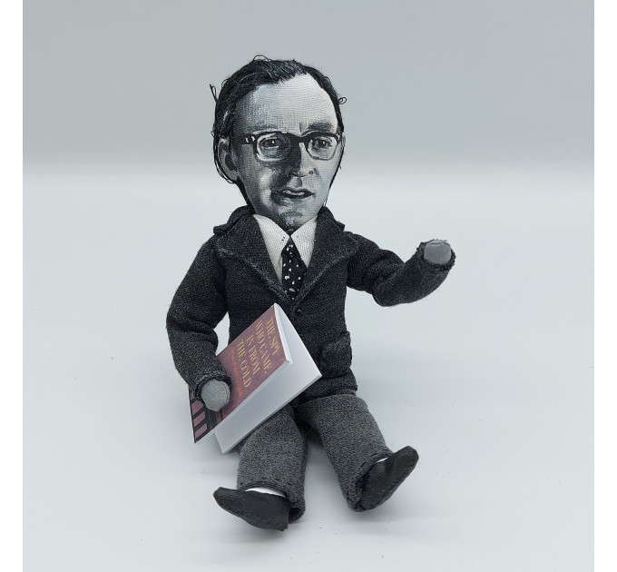 Custom portrait doll, Caricature doll, Wire doll 6 1/2 - 7 inch, 1:12 scale doll