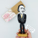 Salvador Dali famous painter surrealist figurine, Gift for Painter! Art studio decor