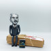 William Faulkner famous writer figurine - Literary gift!