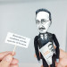 Friedrich Hayek Austrian economist and philosopher figurine - Philosophy gift!