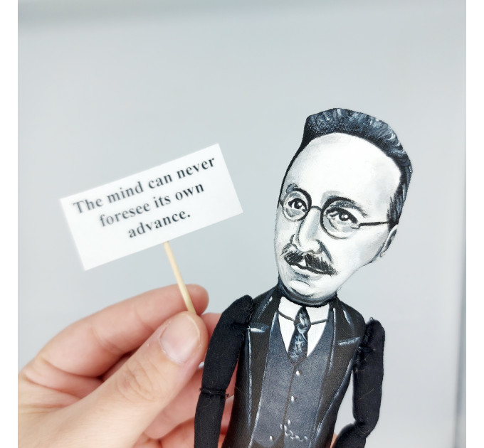 Friedrich Hayek Austrian economist and philosopher figurine - Philosophy gift!