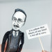 Friedrich Hayek Austrian economist and philosopher figurine - Philosophy gift!