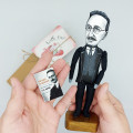 Friedrich Hayek Austrian economist and philosopher figurine - Philosophy gift!
