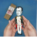 Napoleon Bonaparte figurine, famous French statesman - History teacher gift! Collectible doll