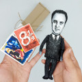 Federico Fellini filmmaker figurine
