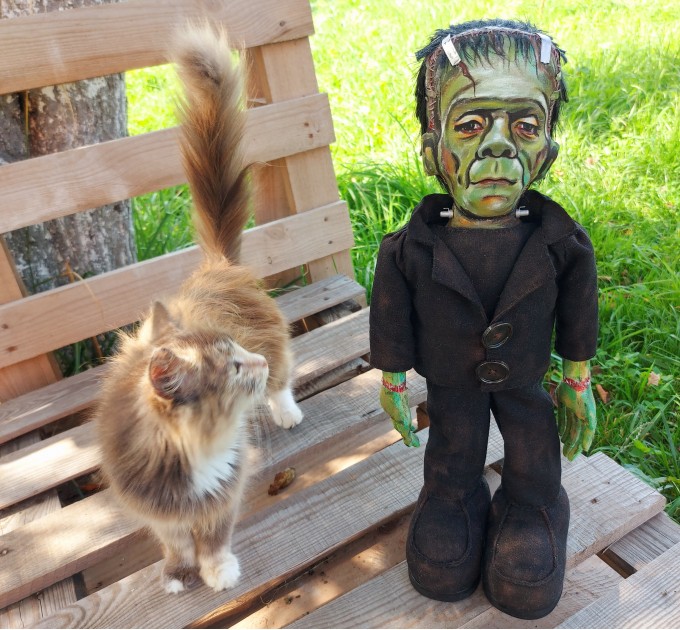 Frankenstein Horror Movie handmade doll