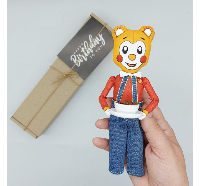 Custom figure 7 inches, Personalized Caricature figurine