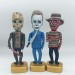 SET 4 Creepy Halloween figures