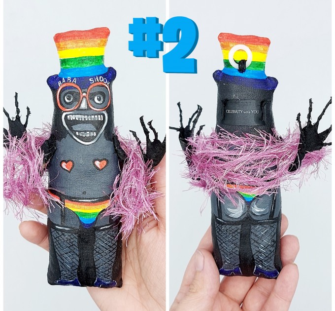 BaBaShook figure , LGBTQ meme doll