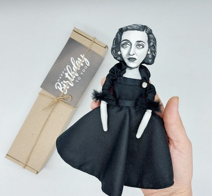 Bette Davis figure, movie All About Eve fans gift - Collectible doll