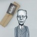 Earl Warren figurine, American attorney, politician,  the 14th Chief Justice of the United States 