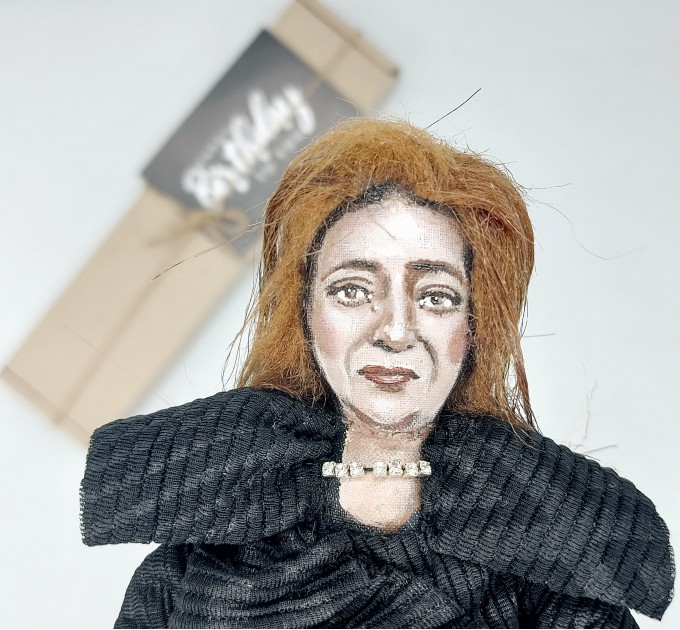 Zaha Hadid figurefigurine, famous architect, artist and designer Modern Architecture - Architects gift 