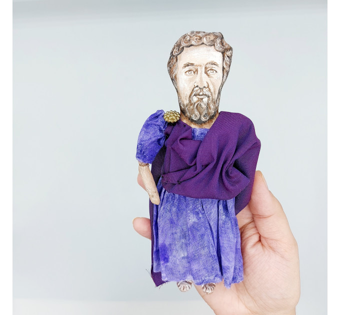 Marcus Aurelius Roman emperor figurine