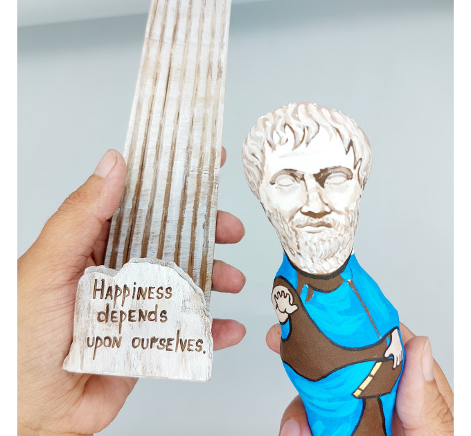 Aristotle famous Greek philosopher figure