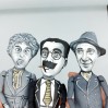 Set The Marx Brothers figures