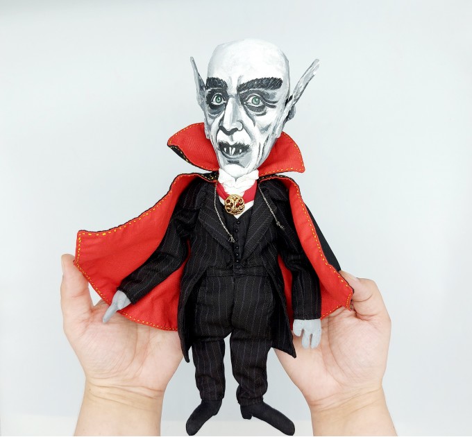 Vampire doll handmade, scary Halloween decoration