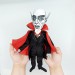 Vampire doll handmade, scary Halloween decoration