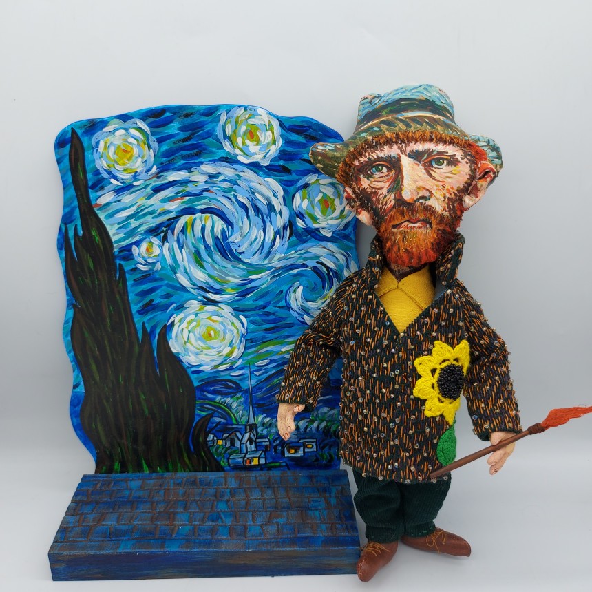 van gogh doll