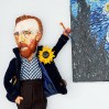 Vincent Van Gogh doll - art teacher gift