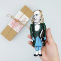 Jeremy Bentham philosopher, jurist figurine