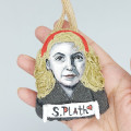 Sylvia Plath Ornament