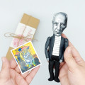 Pablo Picasso figure, famous Spanish painter, sculptor, Art teacher gift!