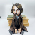 Nikolai Gogol famous Ukrainian novelist, Collectible doll