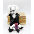 Arthur Schopenhauer thinkers in Western philosophy doll