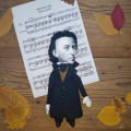 Frederic Chopin composer doll - Piano music lover gift!