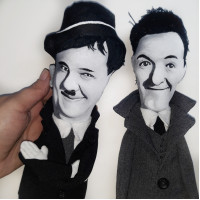 Laurel&Hardy dolls