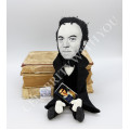 Stendhal French writer 19th-century - Book lover gift! Collectible doll