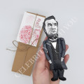 Abraham Lincoln figurine, 16th president US - History gift idea!