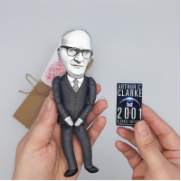 Arthur C. Clarke figure