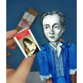 Denis Diderot figure, famous French philosopher, writer - Philosophy Teacher Gift