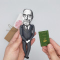 Edmund Husserl figure, German philosopher Phenomenology - Philosopher gift!