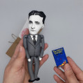Francis Scott Key Fitzgerald famous literary figurine - Funny literary Readers & Writers gift!