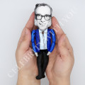 Isaac Asimov famous American writer of science fiction, author - Sci Fi Gift Ideas!