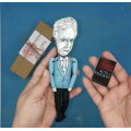 Jacques Derrida figure, French philosopher postmodern philosophy - Philosophy Gift!