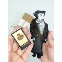John Calvin figurine