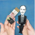 John Maynard Keynes figure, English economist political economy - Funny Economist gift!