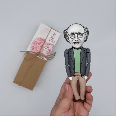 Larry David figurine