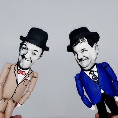 Laurel&Hardy figures