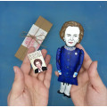 Margaret Thatcher figurine, Prime Minister of the United Kingdom - History teacher gift!